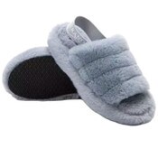 Wholesale - LT. BLUE LADIES SLIPPERS SIZE 10